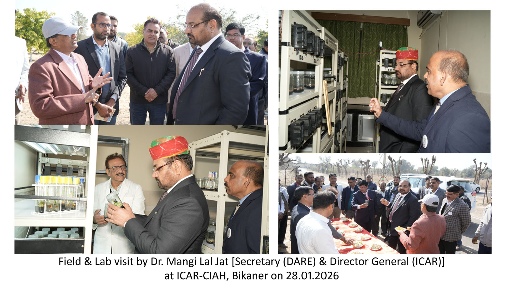 Field Visit by DG